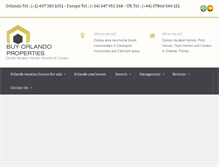 Tablet Screenshot of buyorlandoproperties.com
